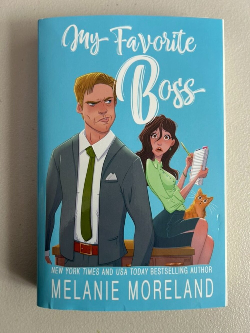 My Favorite Boss by Melanie Moreland | Paperback Book | Bookish Goodies